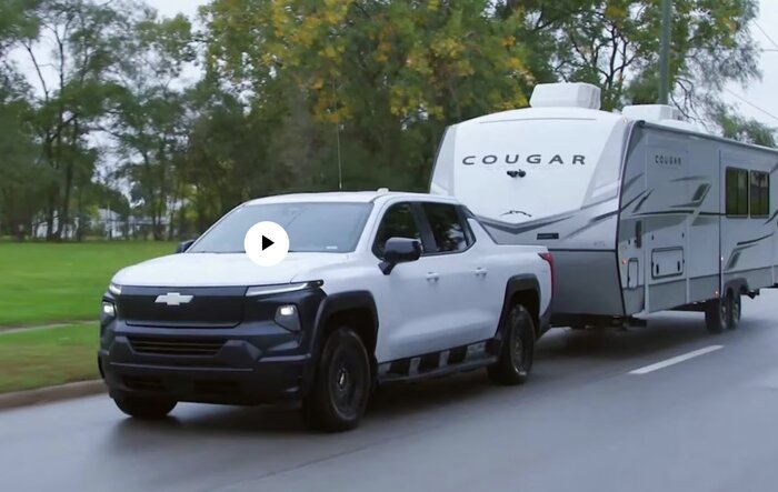 New video: Silverado EV’s towing capabilities get put to the test